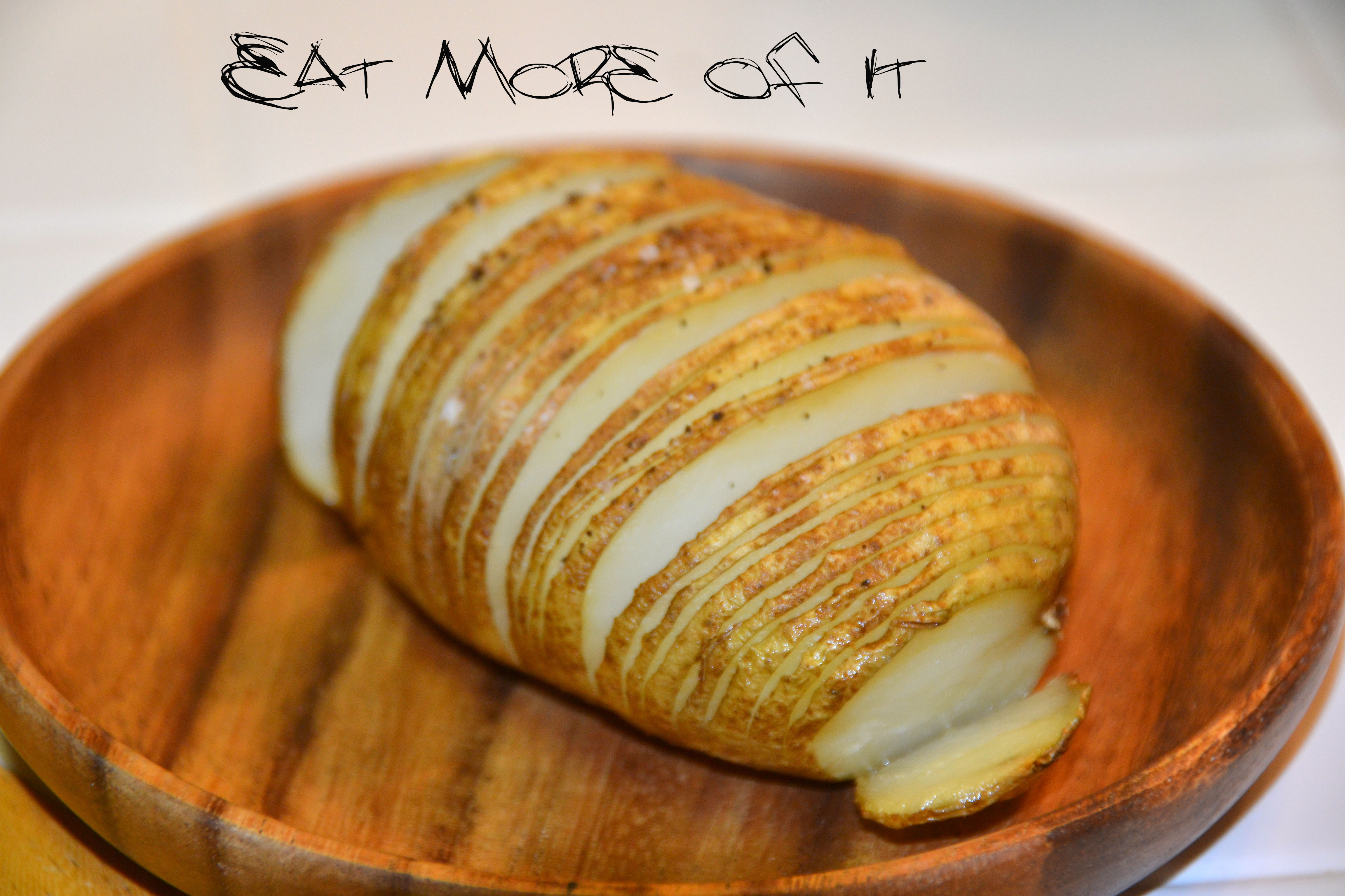 Simple Sliced Baked Potatoes: Healthy and Delicious - Eat More of It